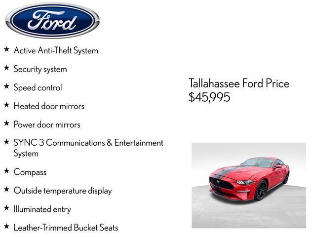used 2022 Ford Mustang car, priced at $41,542