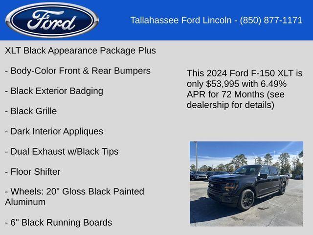 new 2024 Ford F-150 car, priced at $49,645