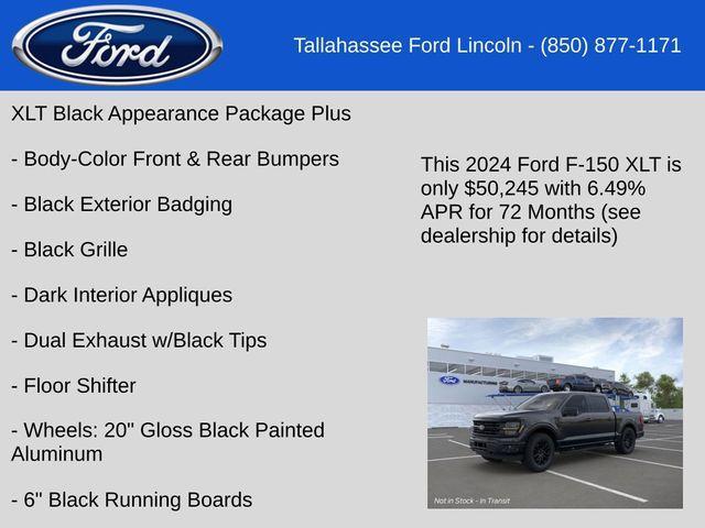 new 2024 Ford F-150 car, priced at $50,245