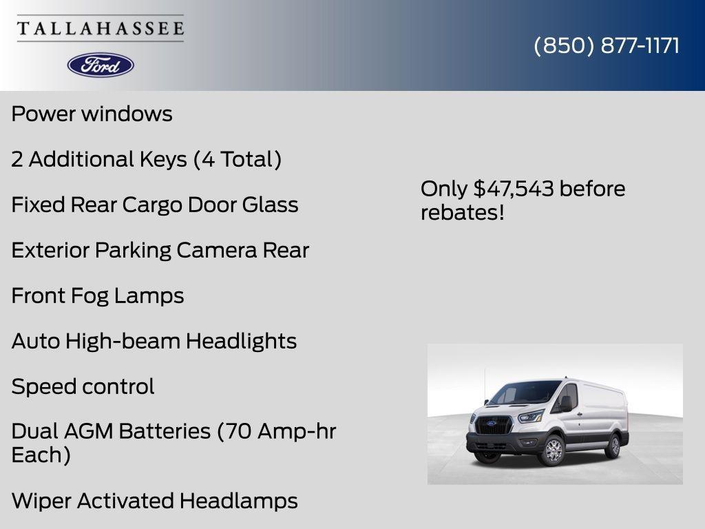 new 2025 Ford Transit-150 car, priced at $44,543