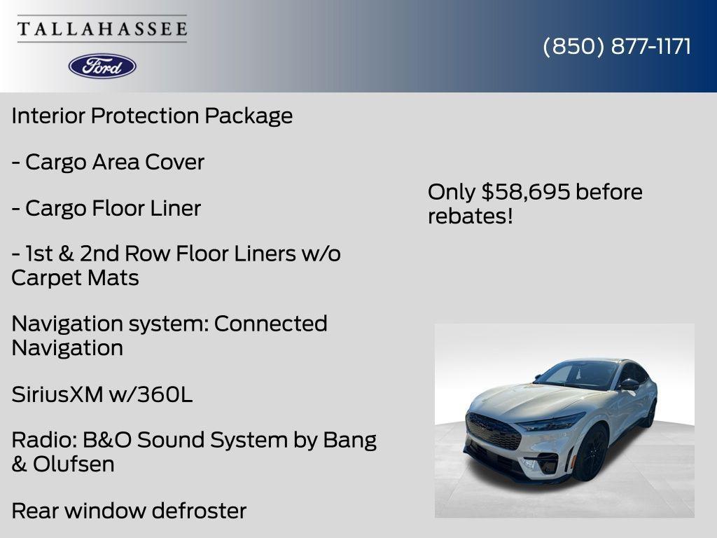 new 2025 Ford Mustang Mach-E car, priced at $50,706