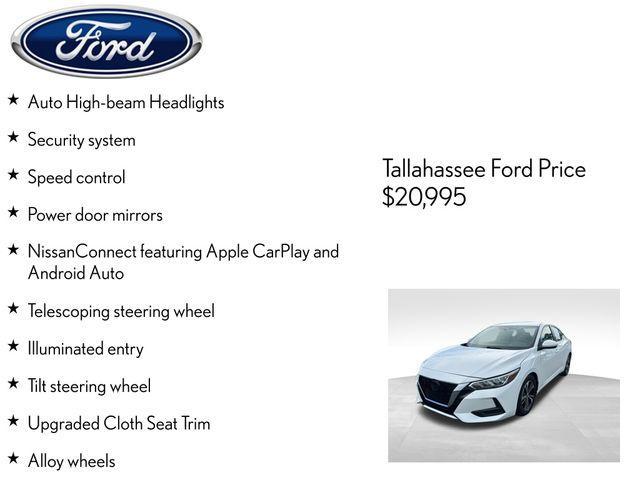 used 2021 Nissan Sentra car, priced at $17,392