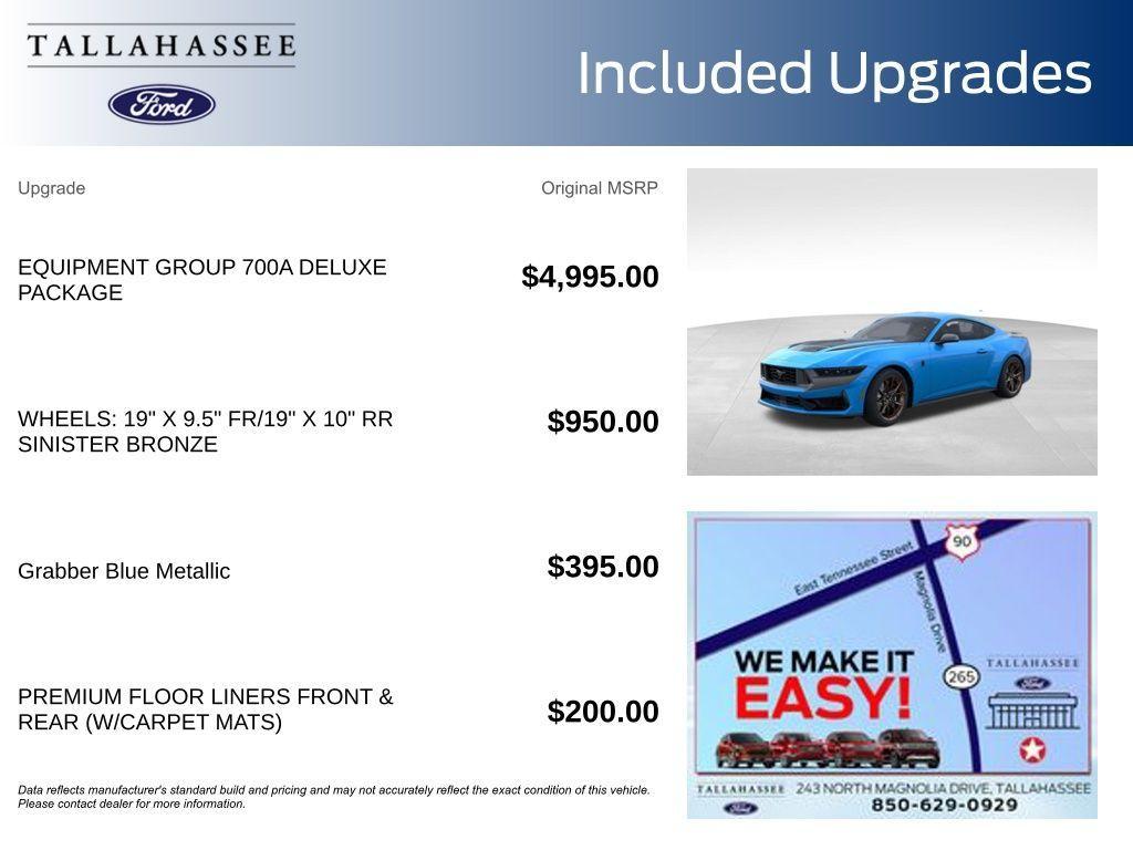 new 2025 Ford Mustang car, priced at $71,889