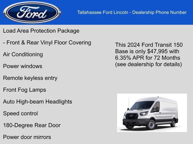 new 2024 Ford Transit-150 car, priced at $47,995