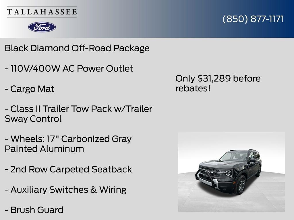 new 2025 Ford Bronco Sport car, priced at $31,289