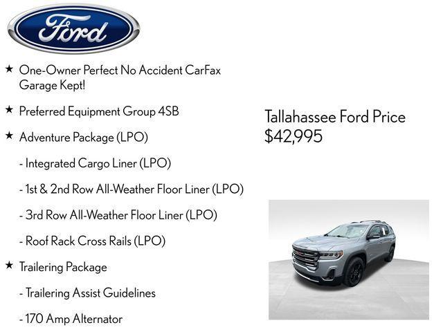 used 2023 GMC Acadia car, priced at $34,595