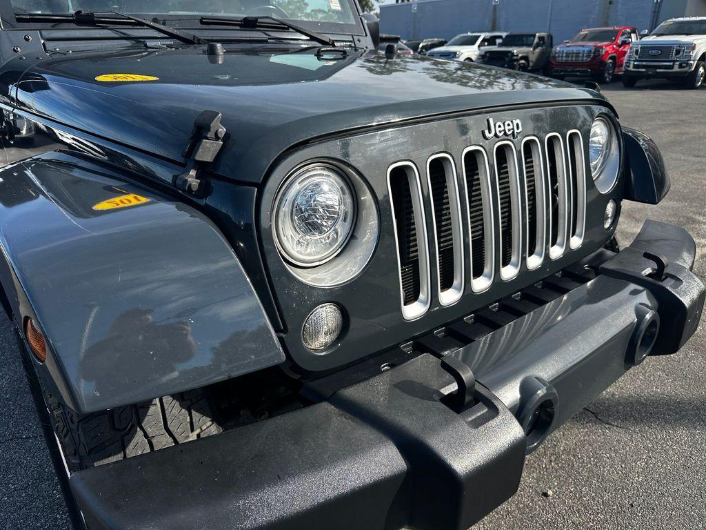 used 2017 Jeep Wrangler Unlimited car, priced at $17,721