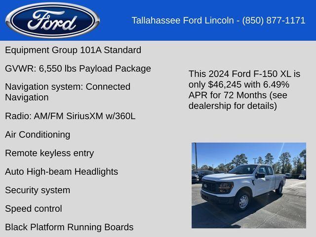 new 2024 Ford F-150 car, priced at $43,745