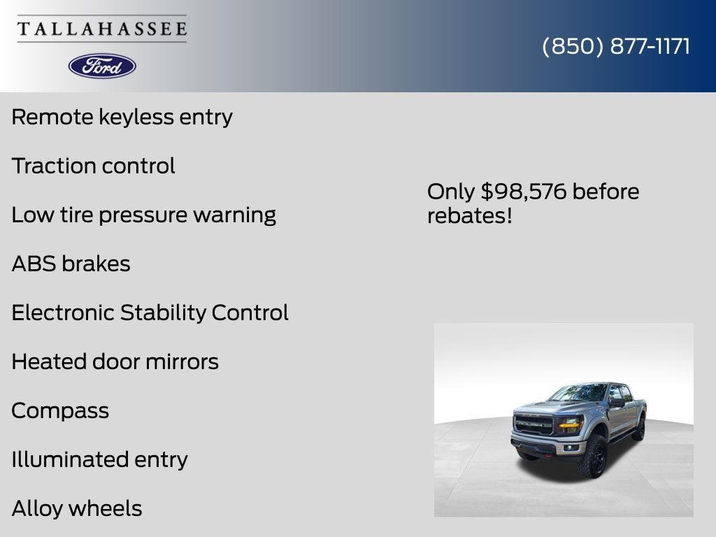 new 2025 Ford F-150 car, priced at $97,576