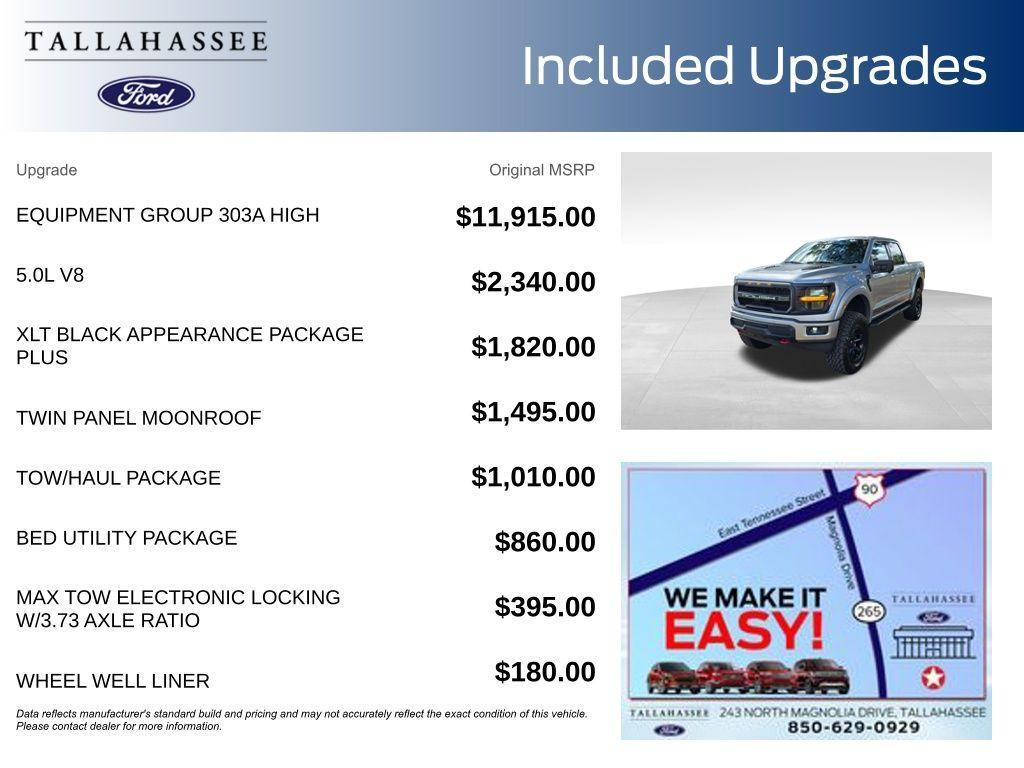 new 2025 Ford F-150 car, priced at $97,576