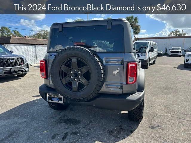 new 2024 Ford Bronco car, priced at $46,630