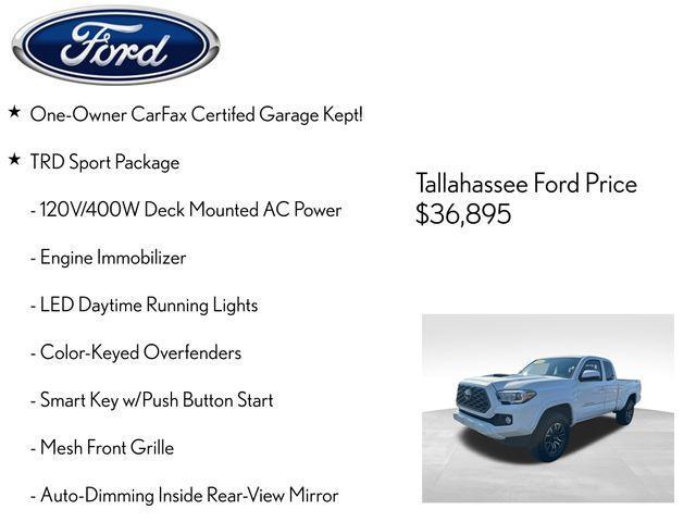 used 2022 Toyota Tacoma car, priced at $29,344