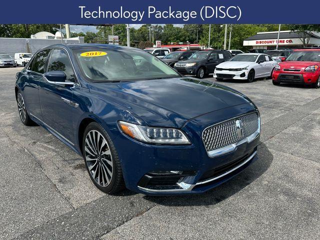 used 2017 Lincoln Continental car, priced at $21,532