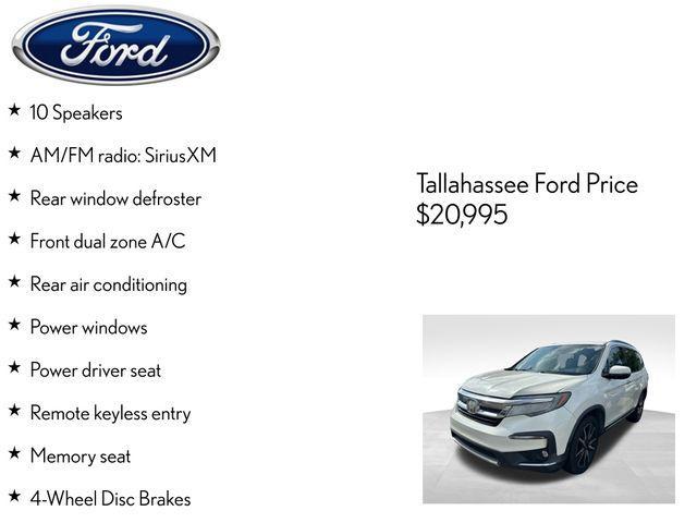 used 2019 Honda Pilot car, priced at $17,991
