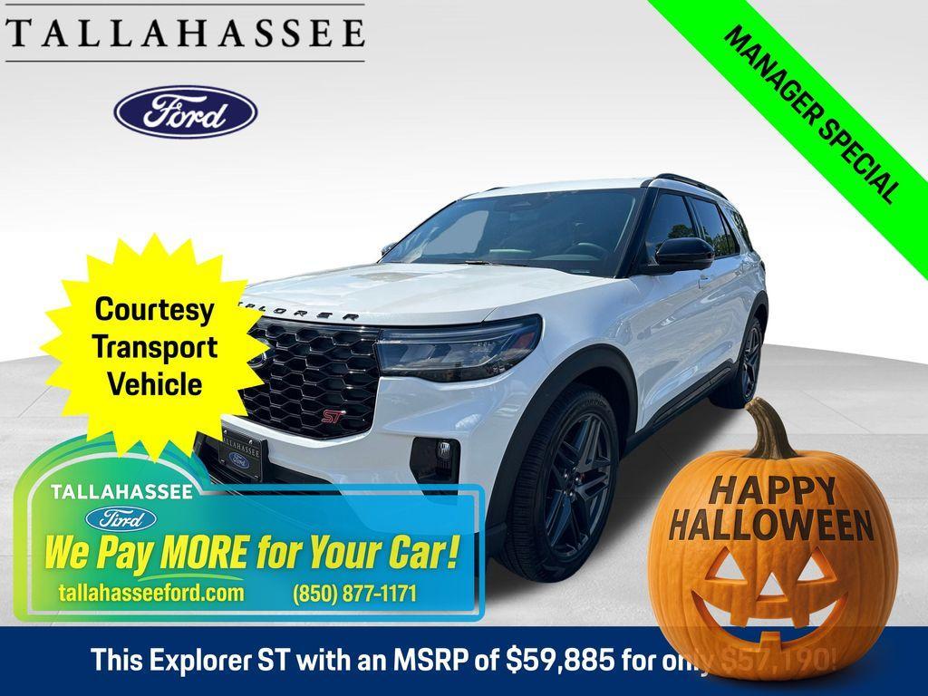 new 2025 Ford Explorer car, priced at $55,690