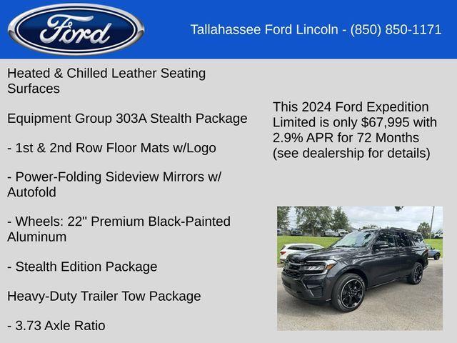 new 2024 Ford Expedition car, priced at $67,995