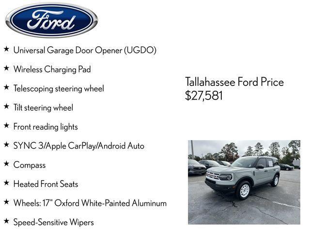 used 2023 Ford Bronco Sport car, priced at $27,581