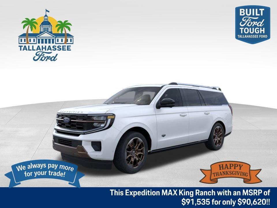 new 2025 Ford Expedition Max car, priced at $90,620
