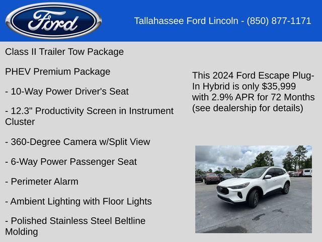 new 2024 Ford Escape car, priced at $35,999