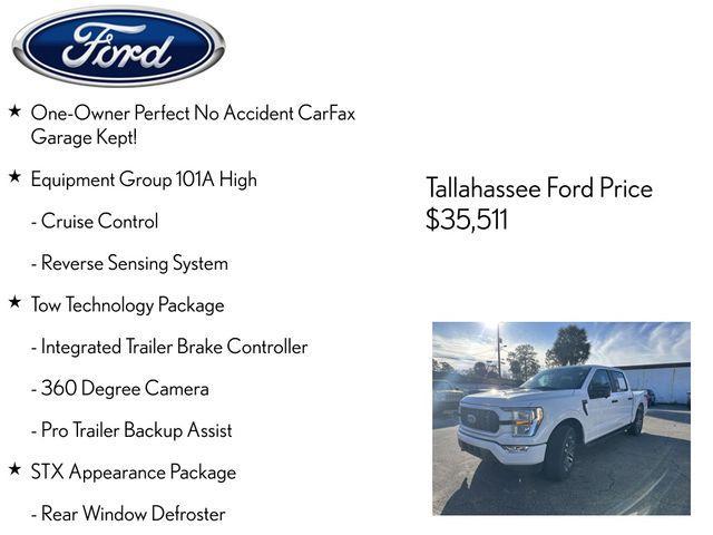 used 2021 Ford F-150 car, priced at $35,511