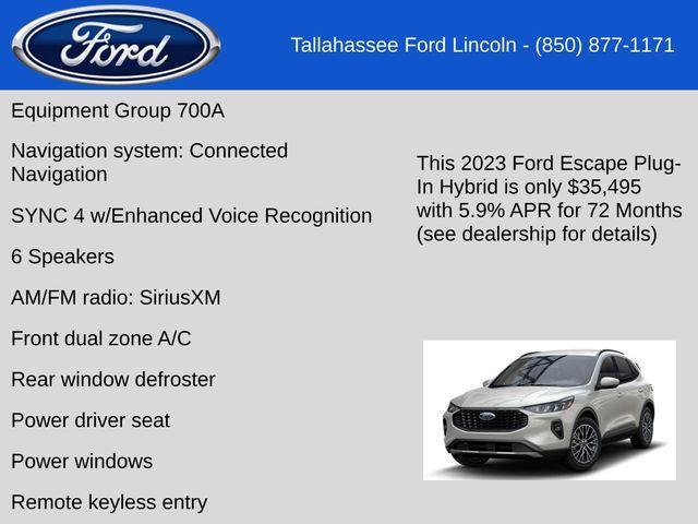 new 2023 Ford Escape car, priced at $35,495