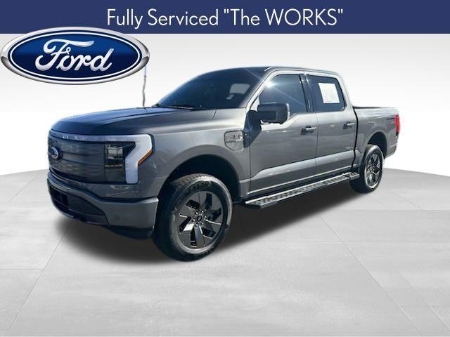 used 2023 Ford F-150 Lightning car, priced at $48,451