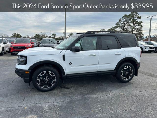 new 2024 Ford Bronco Sport car, priced at $33,995