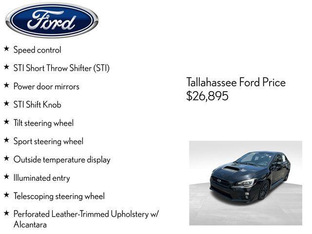 used 2017 Subaru WRX STI car, priced at $22,962