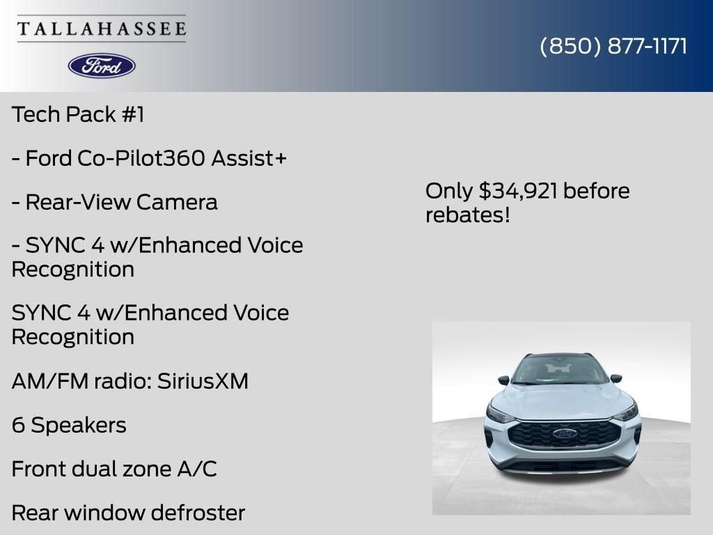 new 2025 Ford Escape car, priced at $30,921