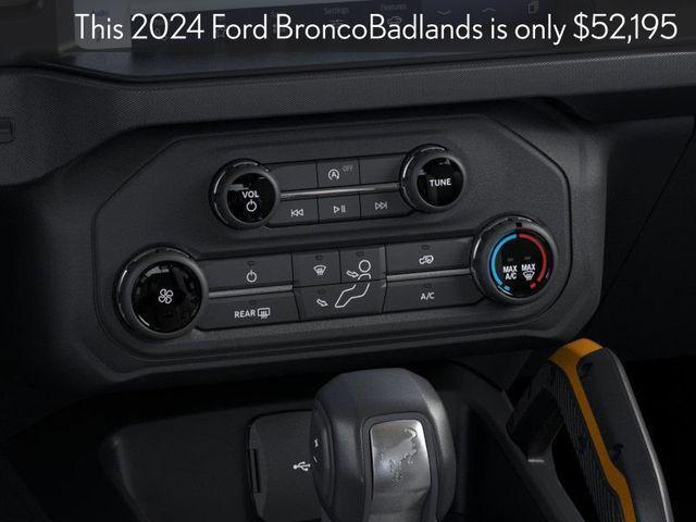 new 2024 Ford Bronco car, priced at $52,195