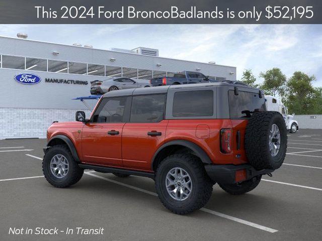 new 2024 Ford Bronco car, priced at $52,195