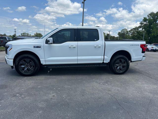 new 2025 Ford F-150 Lightning car, priced at $73,550