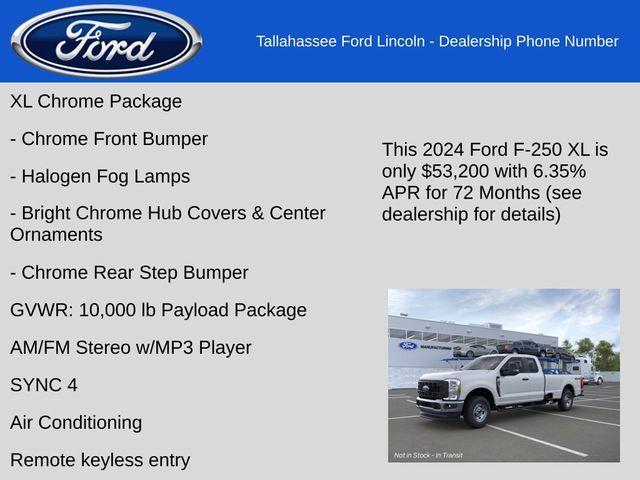 new 2024 Ford F-250 car, priced at $53,200