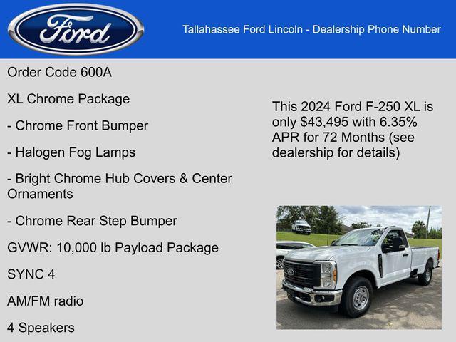 new 2024 Ford F-250 car, priced at $43,495