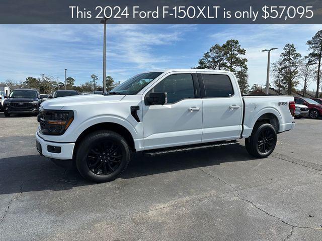 new 2024 Ford F-150 car, priced at $57,095