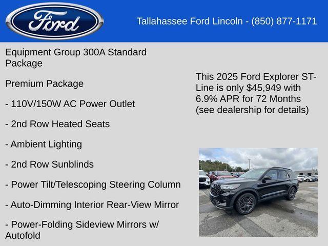 new 2025 Ford Explorer car, priced at $45,949