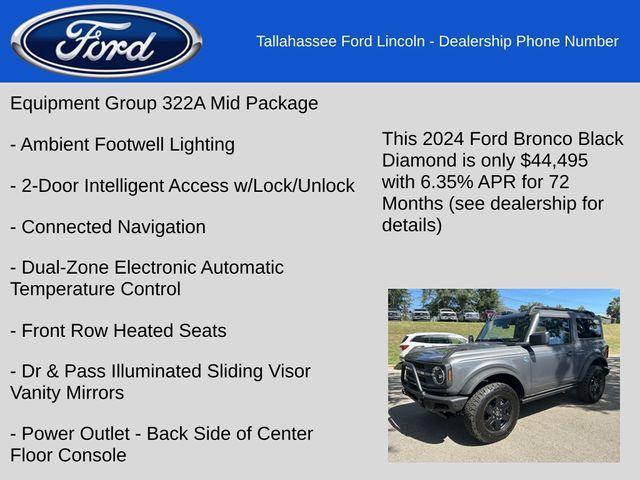 new 2024 Ford Bronco car, priced at $44,495