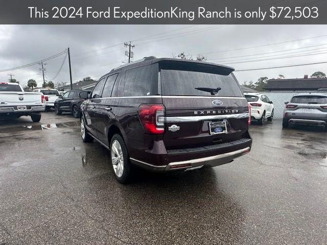 new 2024 Ford Expedition car, priced at $72,503