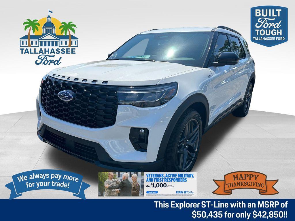 new 2025 Ford Explorer car, priced at $44,850