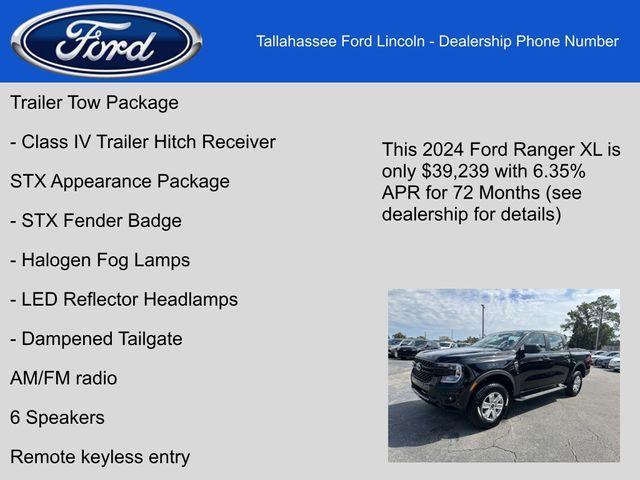 new 2024 Ford Ranger car, priced at $39,239