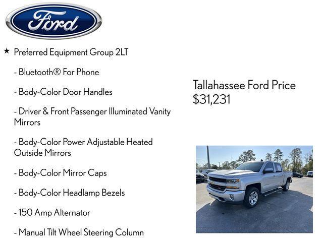 used 2018 Chevrolet Silverado 1500 car, priced at $31,231