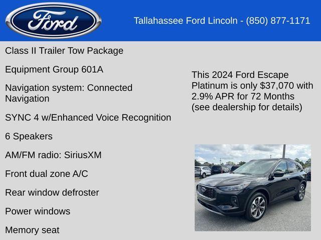 new 2024 Ford Escape car, priced at $37,070