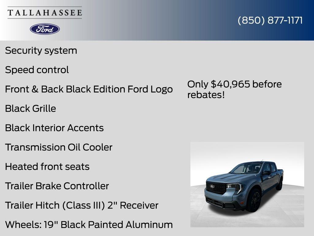 new 2025 Ford Maverick car, priced at $39,965