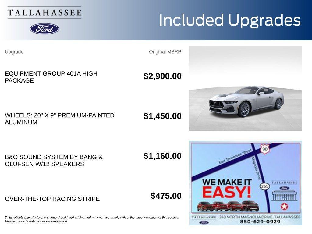 new 2025 Ford Mustang car, priced at $53,311