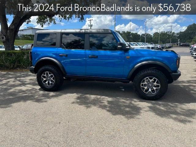 new 2024 Ford Bronco car, priced at $56,738