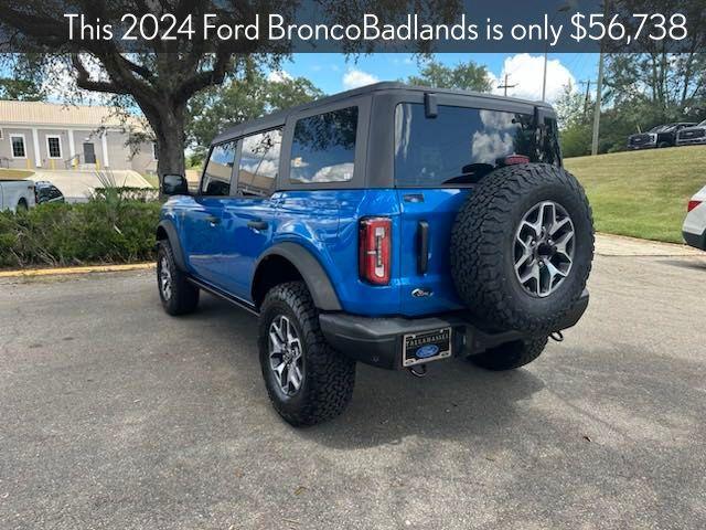 new 2024 Ford Bronco car, priced at $56,738