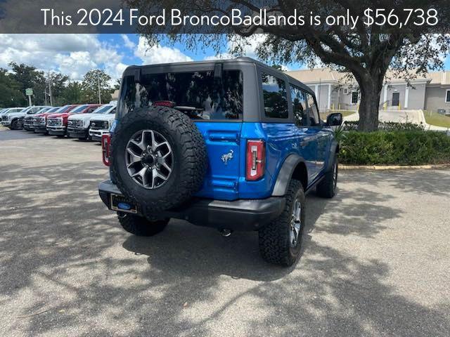 new 2024 Ford Bronco car, priced at $56,738