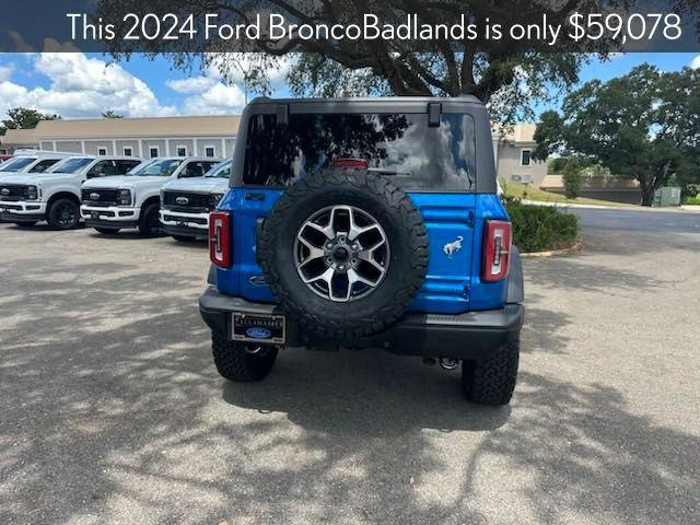 new 2024 Ford Bronco car, priced at $59,078