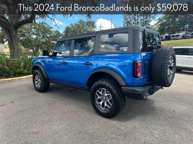 new 2024 Ford Bronco car, priced at $59,078