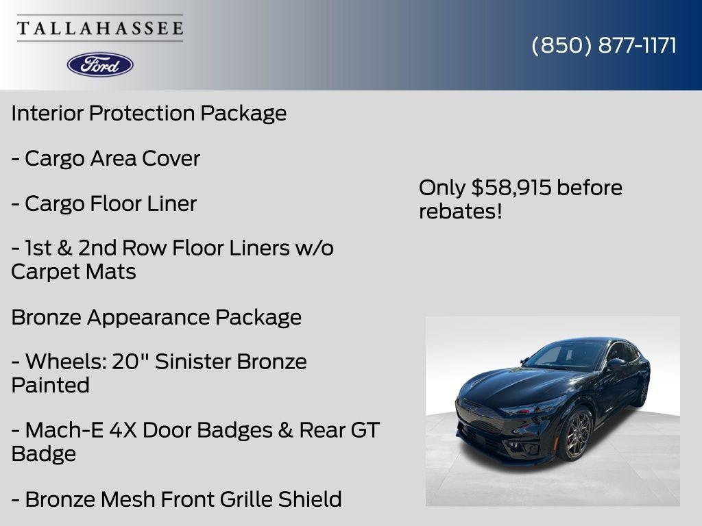 new 2025 Ford Mustang Mach-E car, priced at $50,921